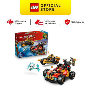 LEGO NINJAGO 71864 Kai and Coles Combiner Vehicles (394 Pieces)