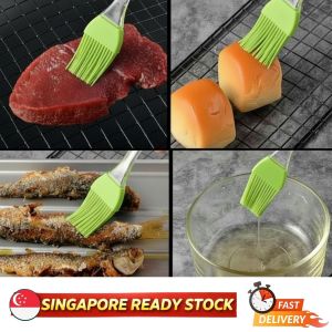 Premium Silicone Oil & Butter Brush / Food Brush / Heat Resistant / Reusable Brush / BBQ Grill Baking Utensil / Food Grade Kitchen Tool