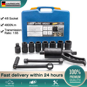 CHUANGCHAO Heavy duty tire effortless wrench with 4-8 socket booster wrenchtruck tire disassembly tool