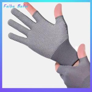 [Feibe Befei] Glue-dot Non-slip Cycling Gloves For Men Outdoor Two-finger Touch Screen Thin Gloves