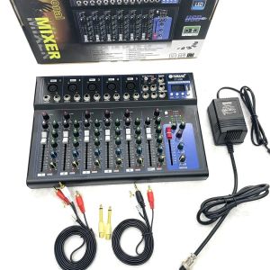 Bàn trộn âm thanh Mixer F7 yamaha có Bluetooth Ghép dàn karaokeHát LinestreamLoa kéoTặng dâyRắc 65 ly  kết nối