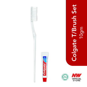 HALAL Colgate 5gm/10gm Toothpaste with Toothbrush for travel use/ hotel use