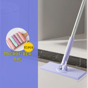 Hands-Free Dust Mop | 360° Quick-Clean Mop with Automatic Cloth Replacement and Disposable Towels for Efficient Cleaning