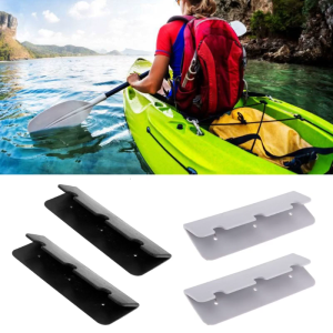 2Pcs PVC Seat Hook for Inflatable Rubber Seat Durable Clip Bracket Mounting for Fishing Kayak Canoes Seat