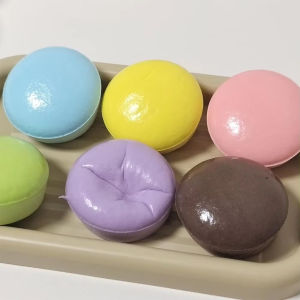 JEOBEST ของเล่นบีบสกุชชี่ สกุชชี่ รูปขนมปัง แบบนิ่ม บีบได้ Slime And Squishy Toys Muqinyucl