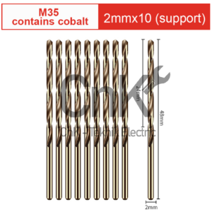 MATA BOR HSS CO COBALT M35 ASLI MATA BOR PREMIUM 1 - 13 MM BOR BESI BAJA TEMBAGA AWET TAHAN LAMA