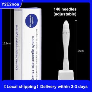 【Local shipping】 Disposable Skin Puncture Needle Stamp Style Scalp Stamp Rolling Needle Micro Needle Machine 100 140 Needles Adjustable