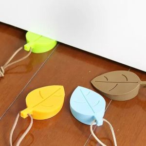 MGHL0143 Ganjalan Pintu Daun Pengaman Pintu Bentuk Daun Penahan Pintu Daun Door Isi 3 Pcs