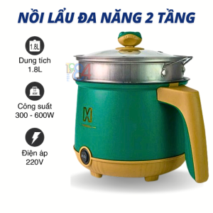 Nồi Lẩu Điện Siêu Tốc Đa Năng SHANBAN 1000W - 26CM