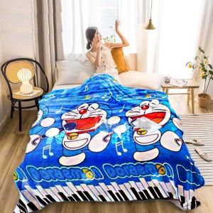Selimut Bulu Super Halus Lembut 150x200 Motif Karakter Keren Murah Berkualitas