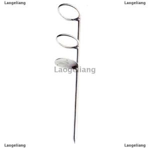 [COD] Laogeliang ที่ยึดคันเบ็ดแบบสองด้าน30 37 47ซม. ที่ยึดคันเบ็ดตกปลากลางแจ้งแบบเรียบง่ายที่ยึดแบบเสียบสายดิน