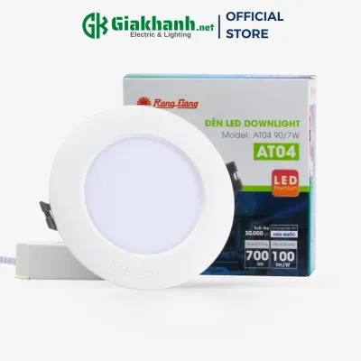 Đèn LED Âm Trần Downlight AT04 7W 9W12W Rạng Đông