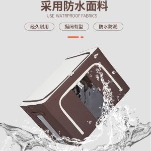 Oxford cloth bold six steel frame foldable storage box large capacity clothes quilt Oxford cloth organizer storage box