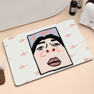 [ลายสีสัน สดใส] พรมเช็ดเท้านวัตกรรมญี่ปุ่น ซับน้ำดี แห้งไว หนาถึง 3.5 มม. พรมไดอะตอมไมต์ นุ่มเท้า ตรงปก ของแท้ 100%