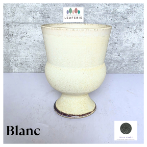 The Leaferie Blanc plant pots ceramic flowerpot flowerpots flower pot planter planters