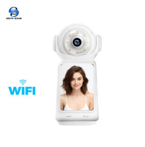 5MP Wireless Video Calling Smart Camera CCTV with LCD Screen 1-Key Video Call Two-Way Voice CCTV Camera