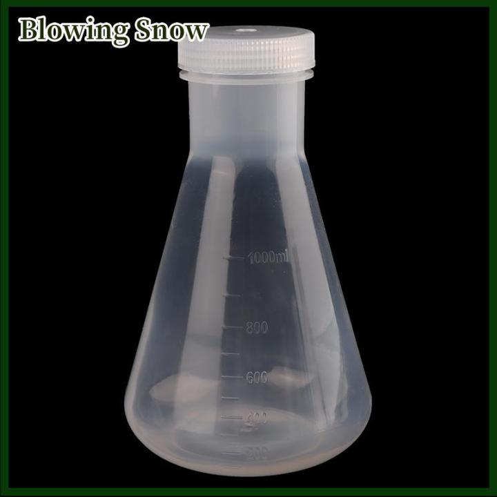 Water Container Lab Flask Blowing 50ml To 1000ml Lab Plastic Erlenmeyer Flask Conical Container ...
