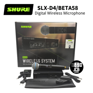 Shure SLXD4/SLXD2 Wireless Microphone System with Beta 58A Capsule