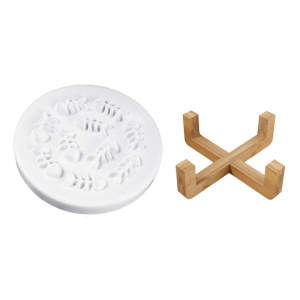 Pet Slow Feed Cats Dish Ceramic Feeder Slow Feeding Stand Enrichment Stand Ceramic Dish Puzzle Accessories