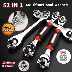 52 IN 1  Multi Torque Wrench  360 Degree Rotation Universal Wrench Torque Bolt Tork Socket Spanner Spanner Set Tool