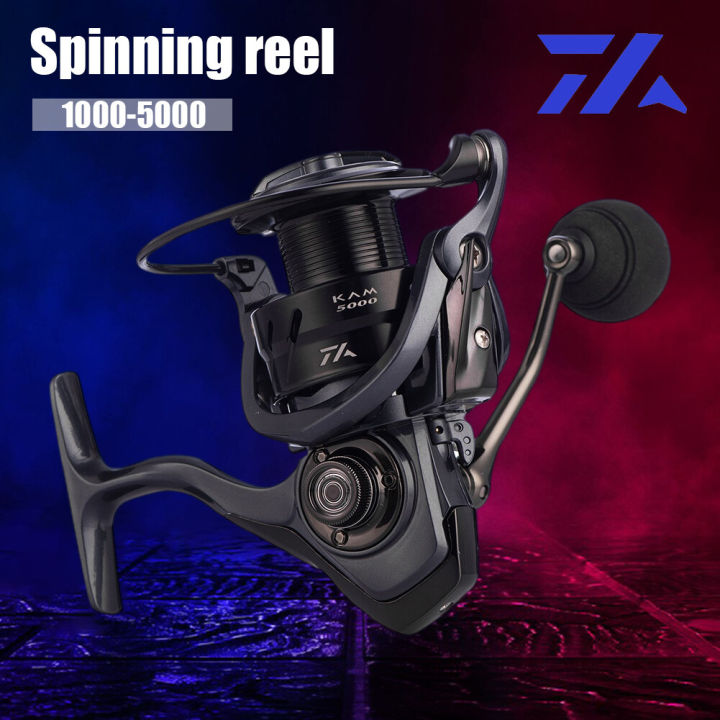 DAIWA Spinning Reel 1000-5000 Series Fishing Reel 11KG Max Drag Metal Spool  Freshwater Saltwater Tackle Carp Fishing Accessories