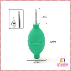 Biblio Rubber Air Blower Dust Cleaner With Long/Short Nozzle for Mobile Phone/Camera Lens Cleaning Tools