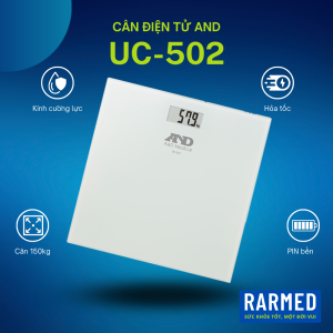 Cân điện tử AND UC-502 kiểm soát cân nặng dễ dàng