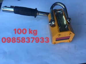 [Freeship +quà tặng 19k] Nam châm tay gạt 100 kg Kawasaki Nhật tại Máy cầm tay NTT dùng hút kim loại tấm và di chuyển an toàn hiệu quả