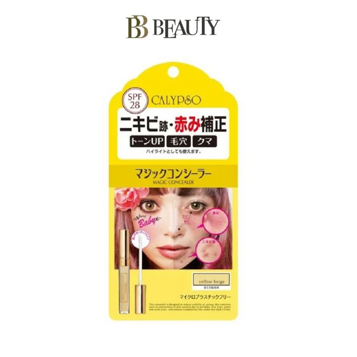 Calypso Magic Concealer Yellow Beige 6g (Yellow) Lazada