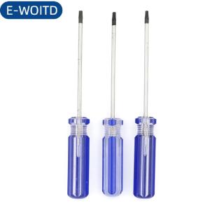 E-WOITD Tuốc nơ vít chống nhiễu T8 T9 T10 mới tháo gỡ trình điều khiển Torx an toàn cho Xbox PS3