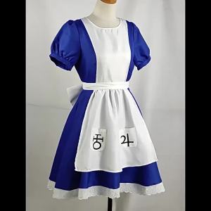 Alice trở lại một cách điên rồ cos Yêu Alice Alice Trang phục hầu gái cosplay Trang phục biểu diễn sân khấu