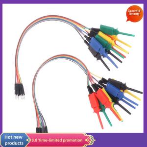 Graceful 20cm hiệu quả cao kiểm tra móc Clip logic phân tích Cáp Gripper thăm dò kiểm tra kẹp Kit cho chip chân kết nối thử nghiệm