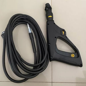 Pressure Washer + Nozzle 200 Bar Power Spray Trigger Lance Water Jet With 5M Hose for Car Washing Strong Water