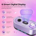 Nail Drill Electric File: 40000RPM Professional E File Kit E File Machine Filer for Shaping, Buffing, Removing Acrylic Gel Nails, Manicure Pedicure Kit with 12Pcs Nail Bits, Home Salon Use. 