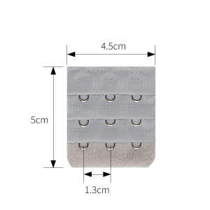 ชุดชั้นในสตรีสายรัดเต็มตัว3แถว3ตะขอหลายสีอุปกรณ์เสริมเสื้อชั้นในเสริมชุดชั้นใน