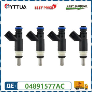 4pcs Fuel Injector 04891577AC for Jeep Patriot Compass Chrysler 200 Sebring Dodge Avenger Journey Caliber 2.0L 2.4L I4