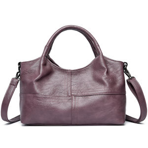 Retro-style small handbag simple patchwork design versatile tote bag for commuting adjustable wide shoulder strap can be carried as a shoulder bag or crossbody bag suitable for cross-border sales