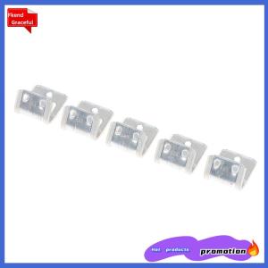 Fkend 10PC 5หลุมโซฟาสปริงคลิปยึดเฟอร์นิเจอร์อุปกรณ์เสริมในครัวเรือนฮาร์ดแวร์