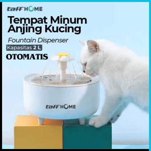 Tempat Air Minum Anjing Kucing Fountain Dispenser 2L - G3370 / Alat Tempat Minum Peliharaan Anjing Kucing