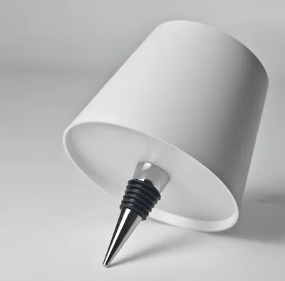Touch Control Bottle Table Lamp with 3 Colors Stepless Dimming Ideal for Bar Wine Bottle Decoration Desk Lighting