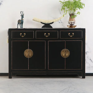 AUREO Side Cabinet / Foyer Partition / TV Cabinet Solid Wood Self-Contained Installation Durable and Elegant Living Spaces