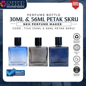 [ 1 PCS ] BOTOL KOSONG MINYAK WANGI 30ML & 56ML PETAK SKRU ( T140 )