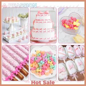 [A Peassion]💖[HOT SALE]🎈🎈 Bow Silicone Molds With 6 Different Shapes 36-Cavity Bow Chocolate Fondant Mold For Bowknot Cupcake Cake Pop Sugar Craft