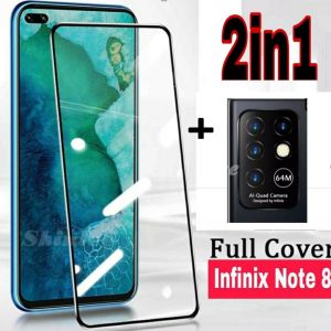 PROMO Tempered Glass INFINIX NOTE 8 (2020) Anti Gores Kaca Pelindung Kamera Belakang