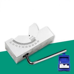 mv1 AP25 Tools Maker Precision Gauge Micro Adjustable Angle V Block Milling Setup 0 To 60 Degree Plate Angle Block Gauge M6Y1T
