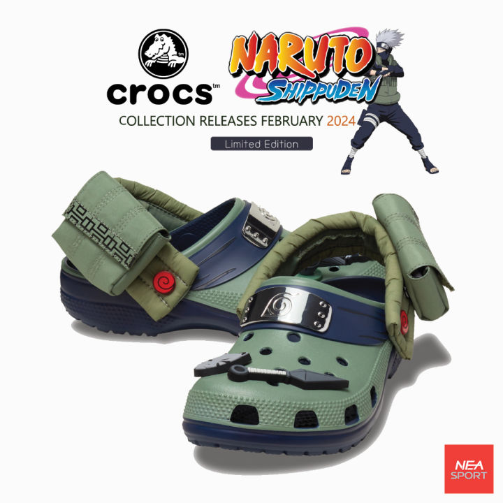 CROCS CLASSIC X NARUTO KAKASHI CLOG - Limited Edition คร็อคส์แท้ ใหม่ ...