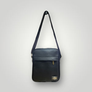 Túi đeo chéo da kiểu ĐỨNG MEN R7 Đen bóng mờ lịch lãm GS9 {SẢN PHẨM MỚI}