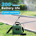 5L Shoulder Pesticide Sprayer Electric Backpack Sprayer USB Rechargeable Lawn Sprinkler Multi-Function for Lawn Watering. 