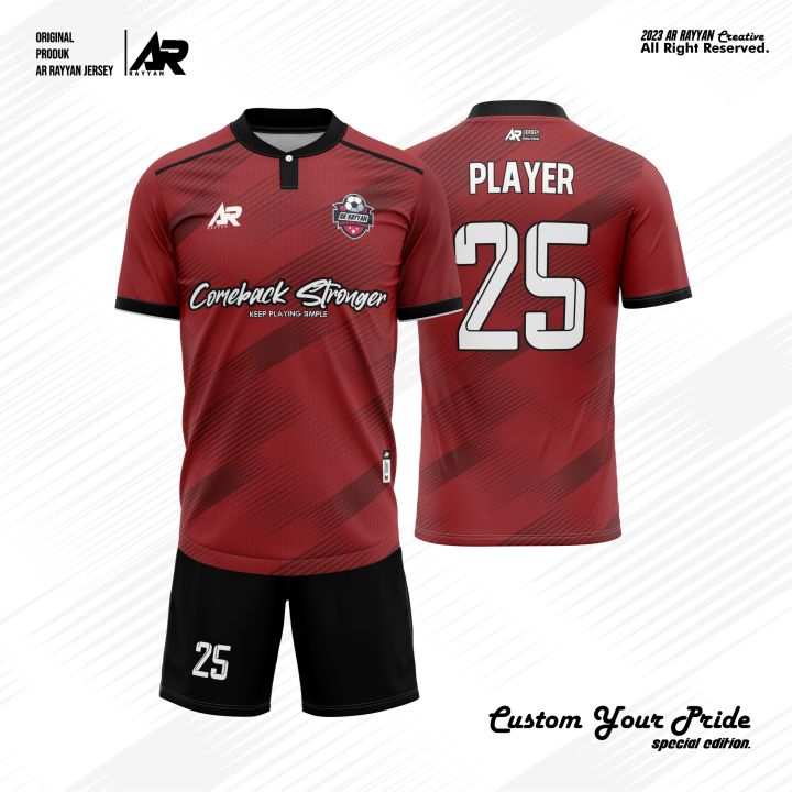 Jersey Futsal /Bola Custom Full Printing Terlaris 2023 Baju Voli