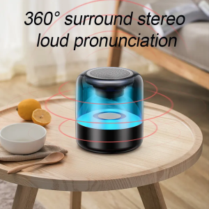 Rechargeable Bluetooth Speaker lamp Led Light Super Loud Mini Portable Wireless Bluetooth Speakers Super Bass Surround Stereo